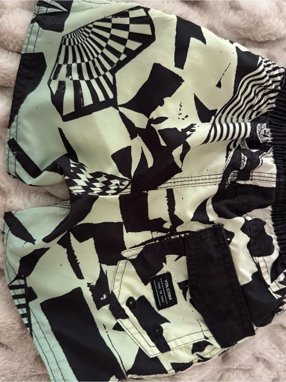 Volcom Black Swim Shorts